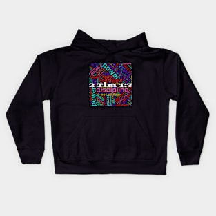 Spirit of Power in Black Kids Hoodie